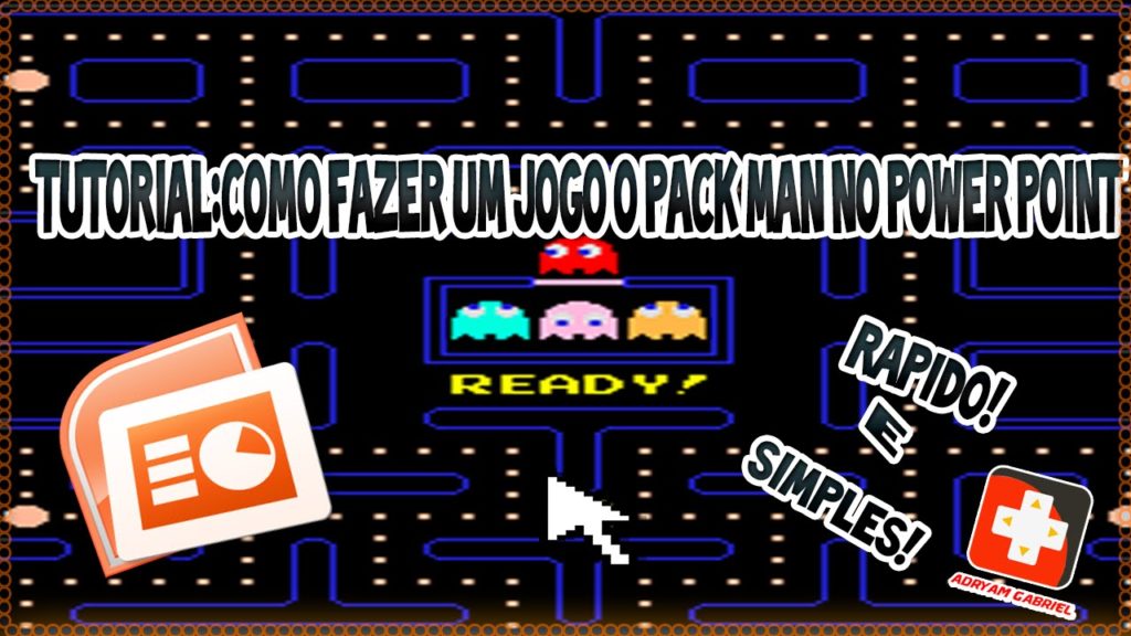 1569887780 maxresdefault 1024x576 - (Tutorial)Como criar um jogo:do Pac-Man no Power Point