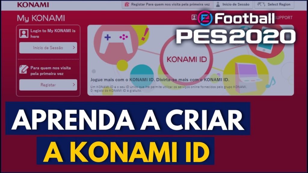 1579651749 maxresdefault 1024x576 - PES2020: APRENDA COMO CRIAR E VERIFICAR SUA KONAMI ID