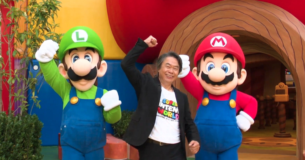 Screen Shot 2020 12 18 at 3.25.43 PM 1024x536 - Shigeru Miyamoto faz um tour pelo parque temático Super Nintendo World em novo vídeo