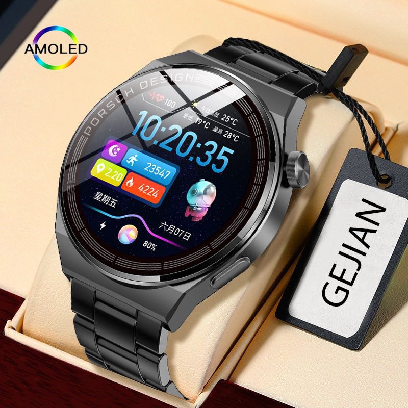 2022 New 390 390 Screen Smart Watch Always Display The Time Bluetooth Call Local Music Smartwatch - 2022 New 390*390 Screen Smart Watch Always Display The Time Bluetooth Call Local Music Smartwatch For Mens Android TWS Earphones