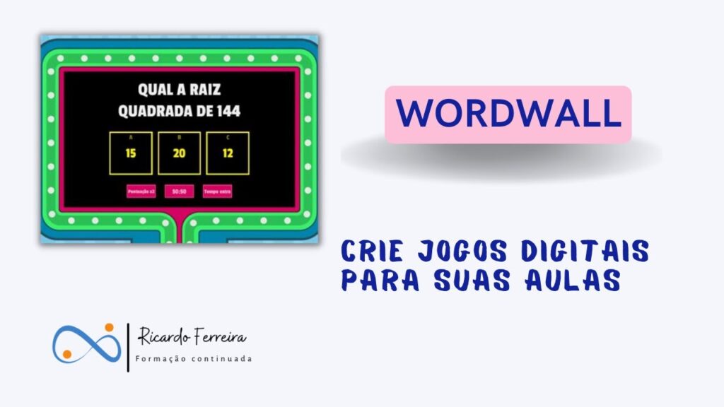 Aprendar a criar jogos digitais com o Wordwall Um 1024x576 - Aprendar a criar jogos digitais com o Wordwall -  Um tutorial por dia 08/30