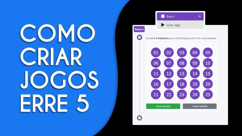 COMO CRIAR JOGOS NO ERRE 5 DA LOTOFACIL DENTRO DO 1024x576 - COMO CRIAR JOGOS NO ERRE 5 DA LOTOFÁCIL DENTRO DO ROBÔ DA LOTO?SISTEMA ROBÔ DA LOTO!