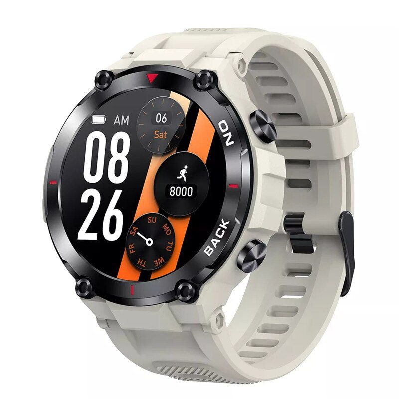 K37 Men Smart Watch GPS Navigation Sport Fitness Tracker 480mAh Big Battery Heart Rate Monitor IP68 - K37 Men Smart Watch GPS Navigation Sport Fitness Tracker 480mAh Big Battery Heart Rate Monitor IP68 Waterproof Smartwatch 2022