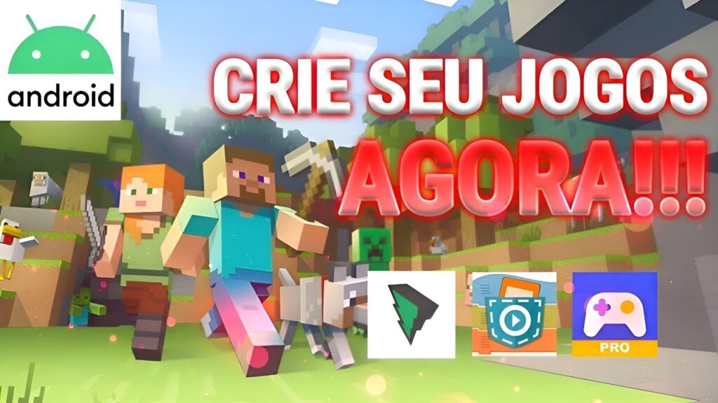 MELHORES APLICATIVOS PARA CRIAR JOGOS NO CELULAR COM PROGRAMACAO 2022 1024x576 - MELHORES APLICATIVOS PARA CRIAR JOGOS NO CELULAR COM PROGRAMAÇÃO 2022!!! #criarjogos #mobilegames