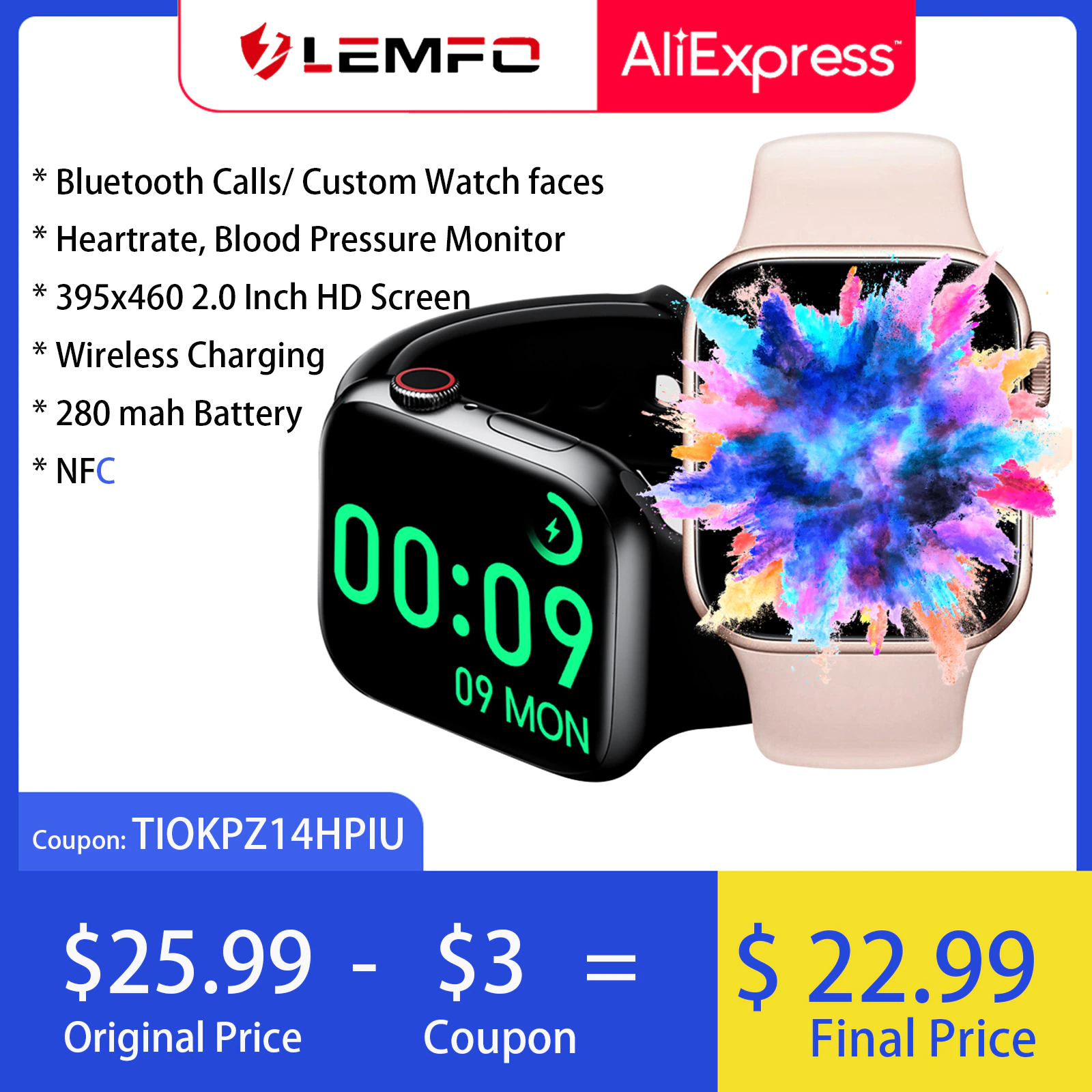 Original Smartwatch Series 7 S8 Plus iwo 14 pro Smart Watch Men Women NFC Bluetooth Call - Original Smartwatch Series 7 S8 Plus iwo 14 pro Smart Watch Men Women NFC Bluetooth Call Custom Dial 2.0 Inch 460*395 Watch