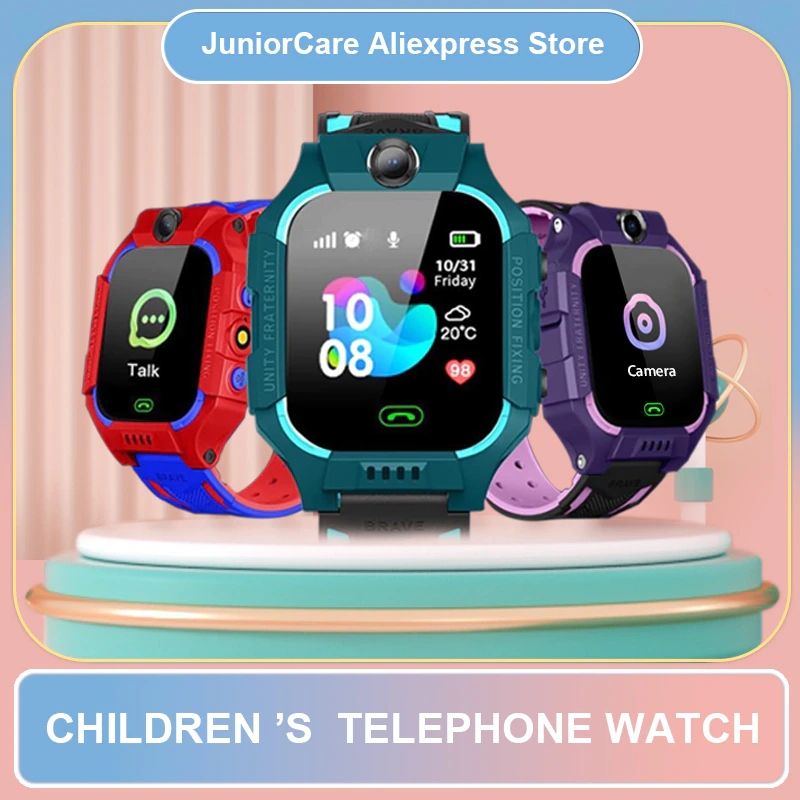 Kids Smart Watch 2G Sim Card SOS Call Phone Smartwatch For Children Photo Waterproof Camera Location - Kids Smart Watch 2G Sim Card SOS Call Phone Smartwatch For Children Photo Waterproof Camera Location Tracker Gift For Boy Girl