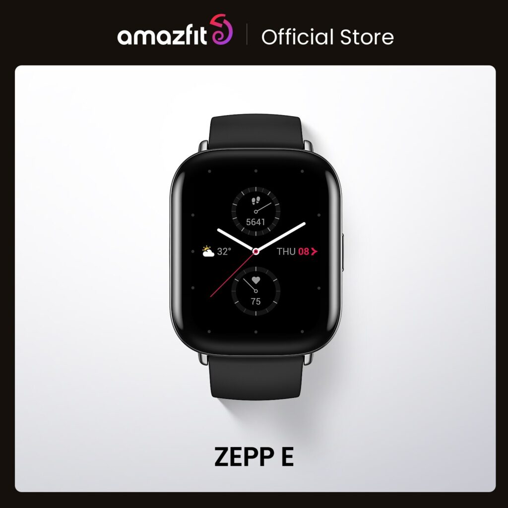 Global Version Zepp E Square Smartwatch Heart Rate Tracking 5ATM Water Resistant Smart Notification Always on 1024x1024 - Global Version Zepp E Square Smartwatch Heart Rate Tracking 5ATM Water Resistant Smart Notification Always on Display