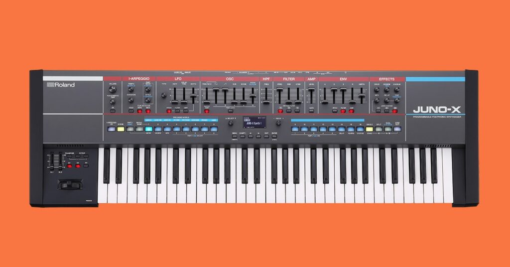 Roland Juno X Featured Gear 1024x536 - Roland Juno-X Review: um burro de carga nostálgico