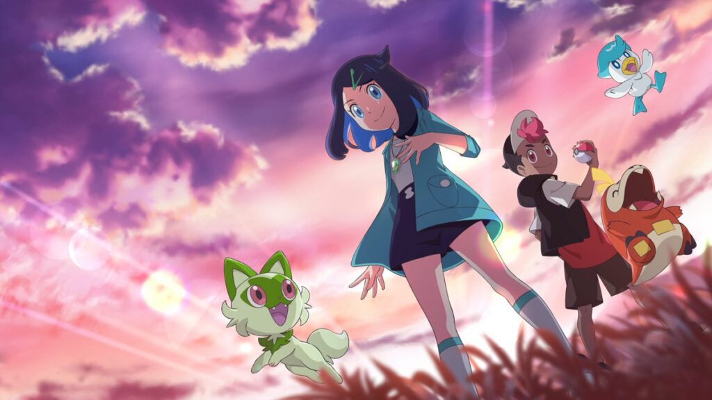 new pokemon animated series artwork wmpy.1200 1024x576 - Novo anime estreia protagonistas no lugar de Ash Ketchum e se passará na região de Pokémon Scarlet & Violet