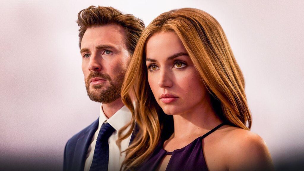 Chris Evans Ana de Armas 1024x576 - Primeiro pôster de Ghosted de Chris Evans e Ana de Armas divulgado pela Apple TV