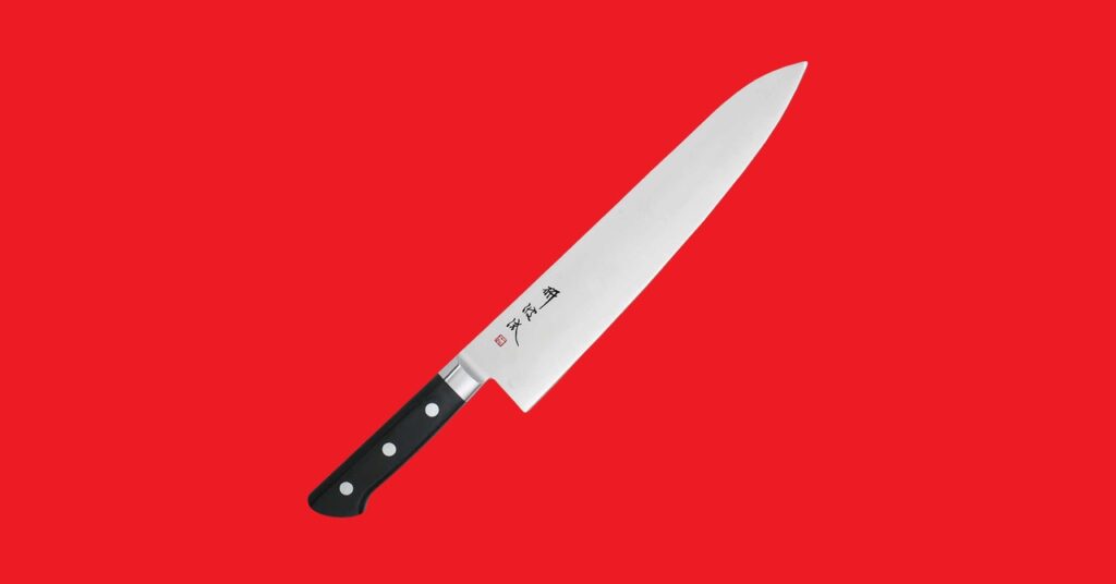 Togiharu Inox Steel Gyuto SOURCE Korin Gear 1024x536 - 7 melhores facas de chef para sua cozinha (2023): acessível, japonês, aço carbono