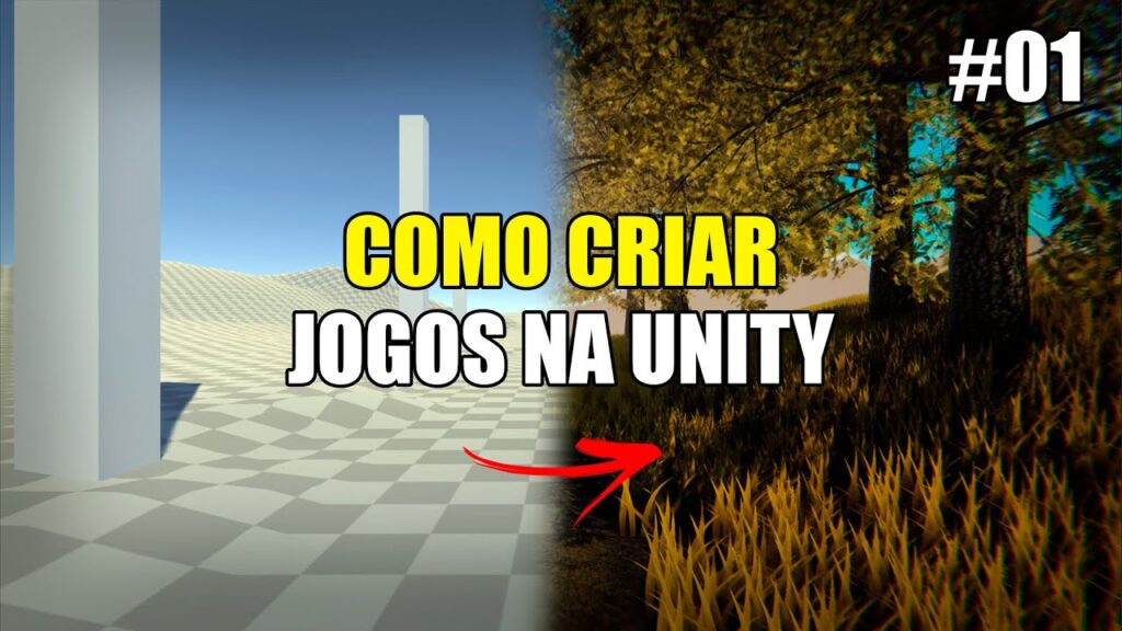 COMO CRIAR JOGOS NA UNITY AULA 01 1024x576 - COMO CRIAR JOGOS NA UNITY - AULA #01