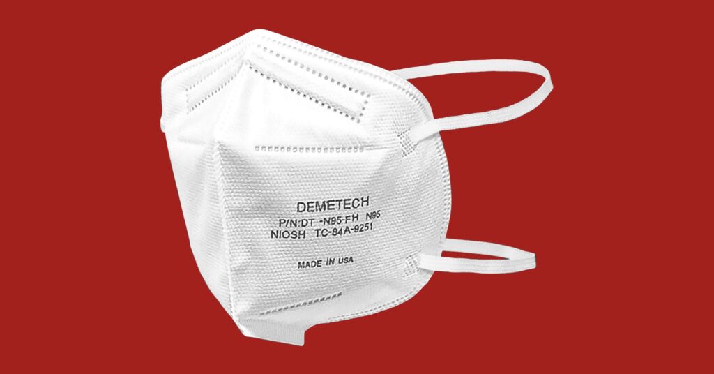 DemeTech N95 Respirator Mask Gear 1024x536 - 13 melhores máscaras faciais que realmente gostamos de usar (2023)