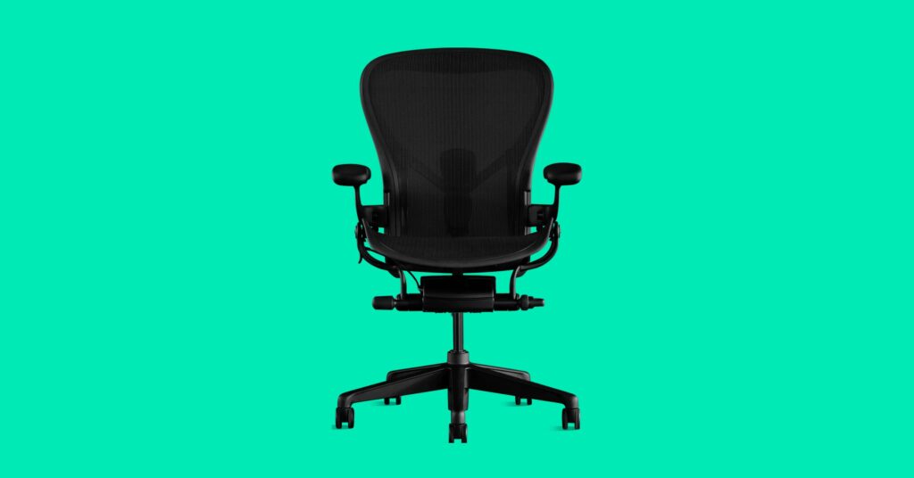 Gear Herman Miller Aeron 1024x536 - 13 melhores cadeiras de escritório (2023): orçamento, luxo, almofadas, rodízios e tapetes