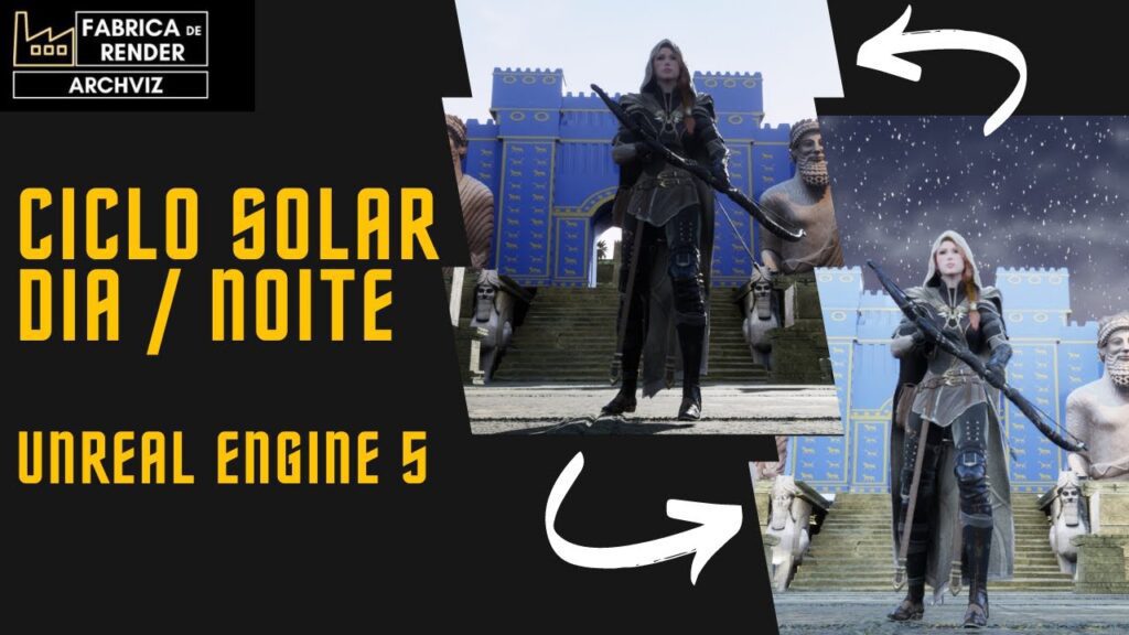 Ciclo Dia Noite Unreal Engine 5 Como 1024x576 - Ciclo Dia / Noite - Unreal Engine 5  - Como criar jogos?