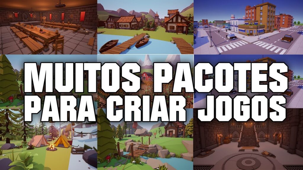 Pacotes 3D para Criar Jogos na Unreal ou Unity 1024x576 - Pacotes 3D para Criar Jogos na Unreal ou Unity