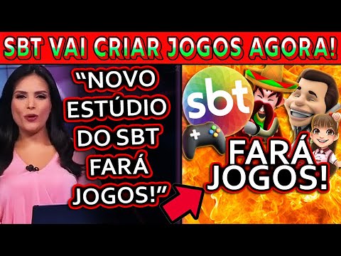 BOMBA SBT VAI CRIAR JOGOS AGORA NOVA AREA DE DESENVOLVIMENTOquotSBT - BOMBA! SBT VAI CRIAR JOGOS AGORA! NOVA ÁREA DE DESENVOLVIMENTO("SBT tem 10 jogos agora trabalhados")