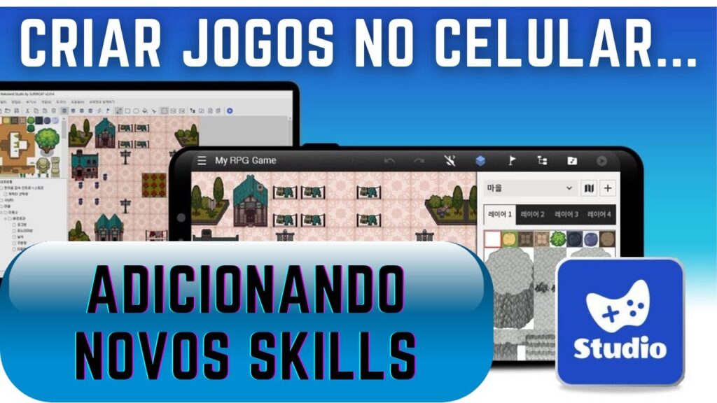 Criar jogos no celular NEKOLAND 15 AJUSTANDO SKILLS 1024x576 - Criar jogos no celular NEKOLAND #15 - AJUSTANDO SKILLS