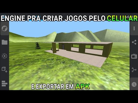 Engine Para Criar Jogos No Seu CELULAR sem PC Shorts - Engine Para Criar Jogos No Seu CELULAR sem PC #Shorts