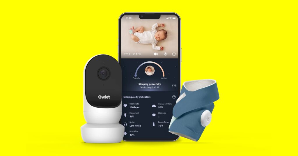 Owlet Baby Monitor Gear 1024x536 - 7 melhores monitores de bebês (2023): Wi-Fi, rádio (sem Internet) e mais