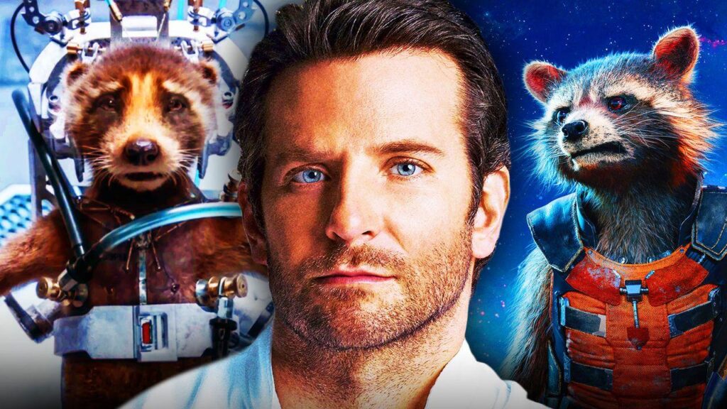 bradley cooper rocket guardians 3 1024x576 - Bradley Cooper não dublará todas as cenas de Guardiões 3 de Rocket, confirma diretor