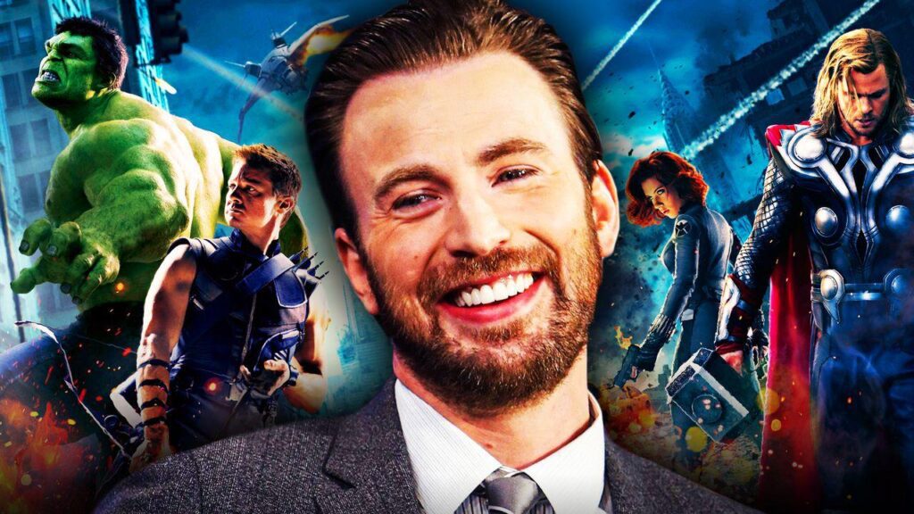 chris evans mcu 1024x576 - Chris Evans revela com qual co-estrela da Marvel ele é mais próximo