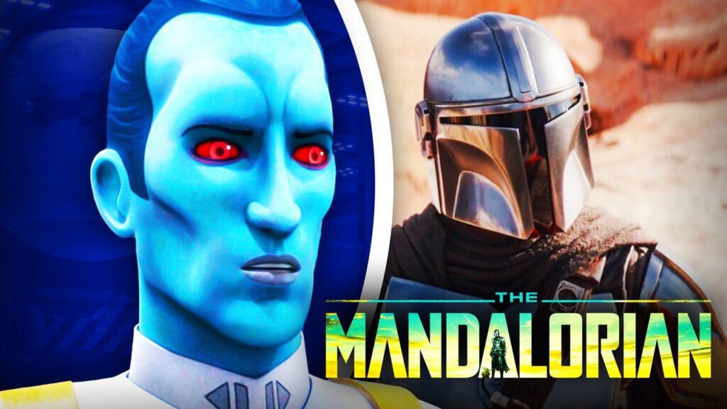 thrawn mandalorian finale 1024x576 - Thrawn aparecerá no final da terceira temporada de The Mandalorian?  Diretor provoca resposta