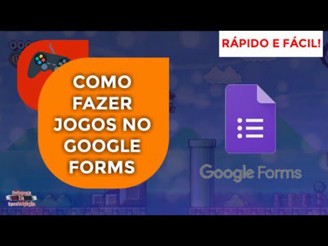 COMO CRIAR JOGOS ONLINE NO GOOGLE FORMULARIO PASSO A PASSO - COMO CRIAR JOGOS ONLINE NO GOOGLE FORMULÁRIO. (PASSO A PASSO)