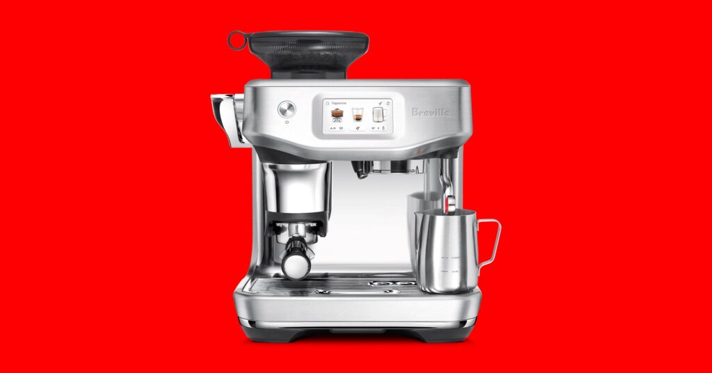 Breville Barista Express Impress src Breville 2 Gear 1024x536 - 9 melhores máquinas de café expresso (2023): caldeiras duplas, orçamento e acessórios