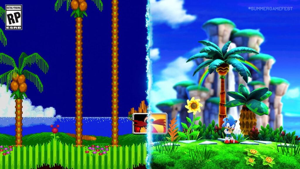 sonic 1 2d3h.1200 1024x576 - Capturas de tela do trailer de Sonic Superstars