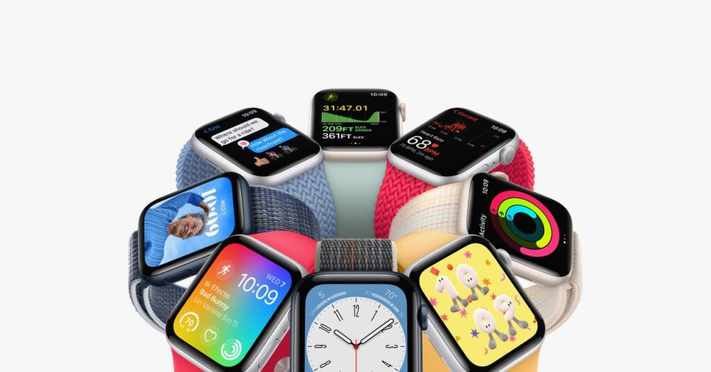 Apple Watch Series 8 Group Colors Gear 1024x536 - Pegue essas ofertas relâmpago nas horas finais do Amazon Prime Day