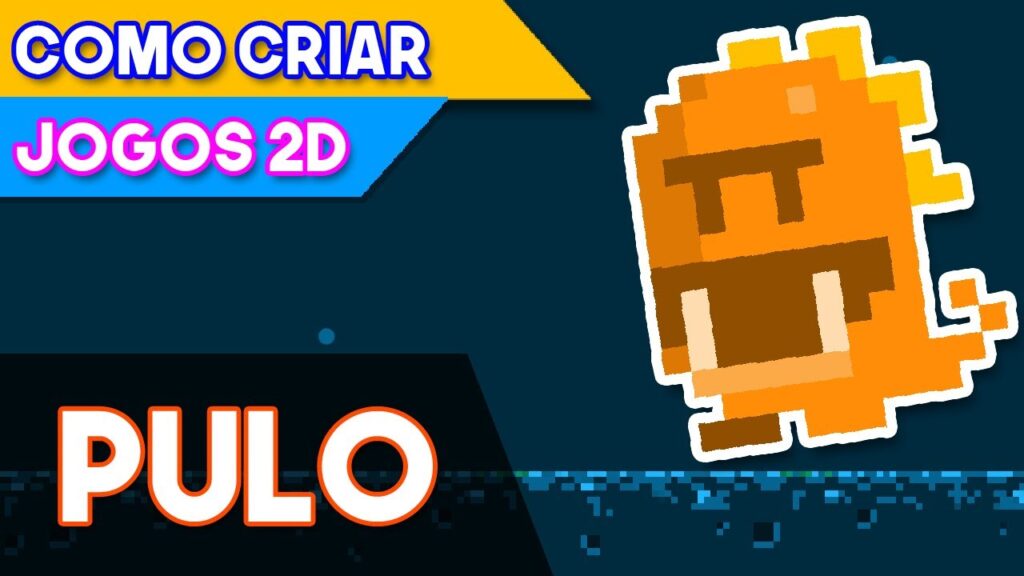 Fazendo o Jogador Pular Como Criar Jogos 2D na 1024x576 - Fazendo o Jogador Pular! | Como Criar Jogos 2D na Unity e C# - Aula 08