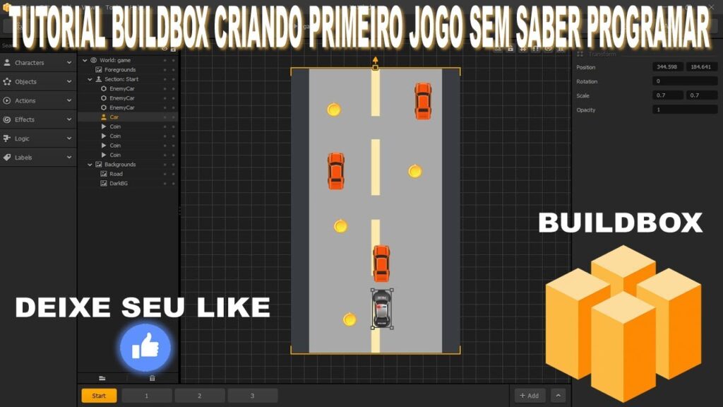 Primeiro tutorial buildbox como criar jogos de uma maneira rapida 1024x576 - Primeiro tutorial buildbox como criar jogos de uma maneira rápida e sem nenhuma linha de código #1