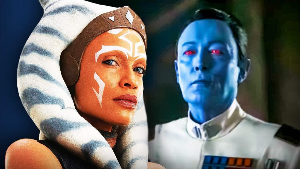 ahsoka thrawn 1024x576 - Primeira olhada no rosto de ação ao vivo de Thrawn em Ahsoka (foto)