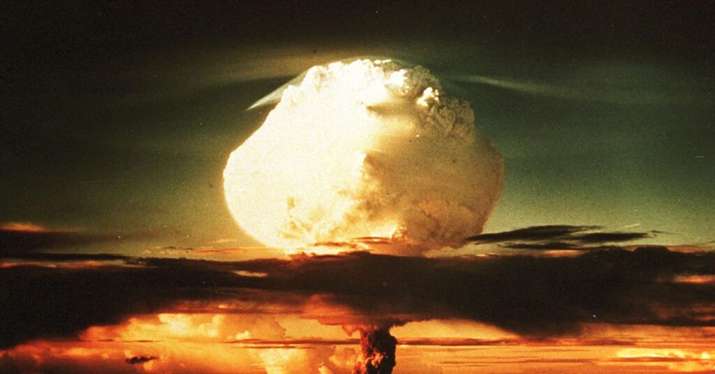 nuclear test 1024x536 - 'Agora eu me tornei a morte, o destruidor de mundos.'  A história da infame citação de Oppenheimer |  COM FIO