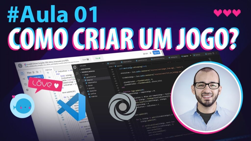 Oficina de Jogos Aula 1 Como criar um 1024x576 - Oficina de Jogos - Aula 1 - Como criar um jogo? Configuração do ambiente