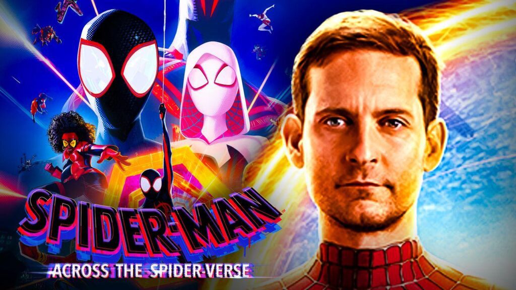 spider verse maguire 1024x576 - Spider-Verse 2 Photos Reveal Best Look at Tobey Maguire's Cameo