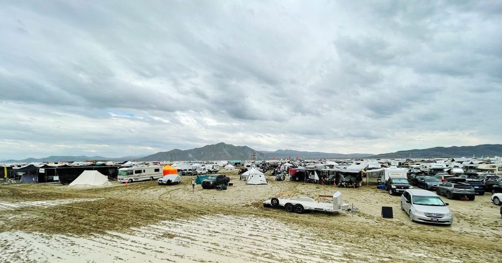 BurningMan Nevada GettyImages 1642959099 - Climate Change Has Finally Come for Burning Man