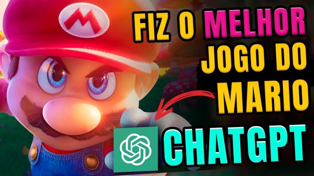 CHATGPT UNITY CRIEI UM JOGO DO SUPER MARIO BROS 1024x576 - CHATGPT + UNITY: CRIEI UM JOGO DO SUPER MARIO BROS EM 3D USANDO IA