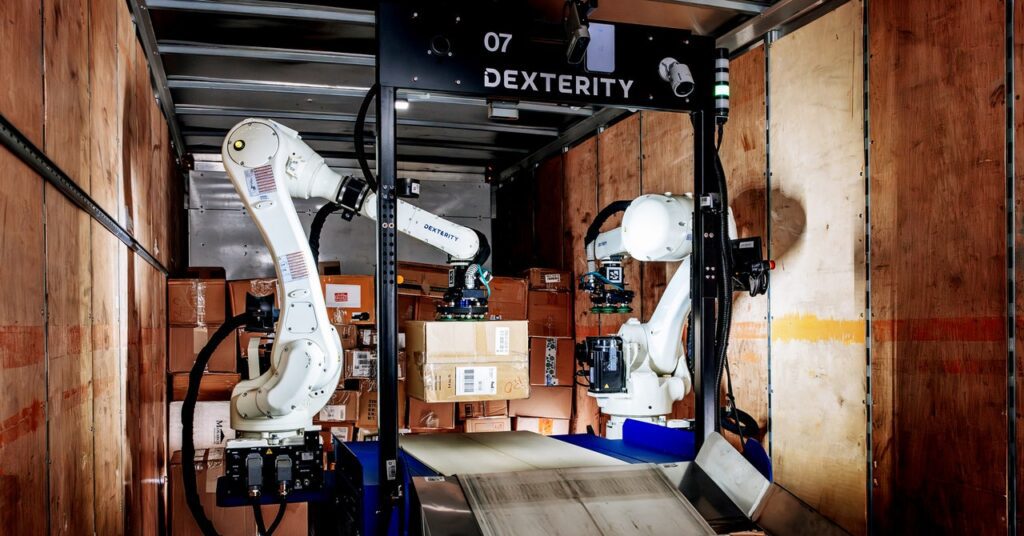 Dexterity FedEx Robot Business 1024x536 - FedEx’s New Robot Loads Delivery Trucks Like It’s Playing 3D Tetris