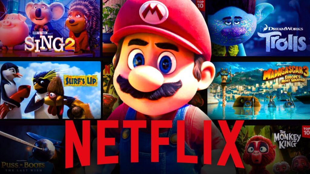 mario netflix 1024x576 - Super Mario Bros. Movie's Netflix Streaming Release Window Revealed