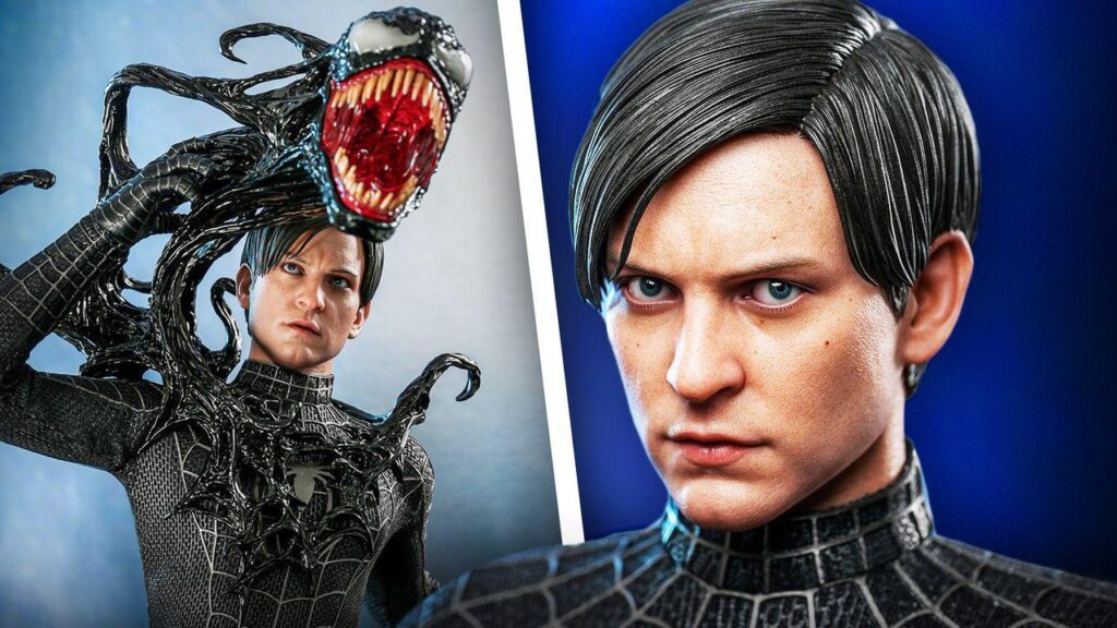 tobey maguire spider man 1024x576 - Tobey Maguire's Venom Suit Receives New Ultra-Realistic Figure (Photos)