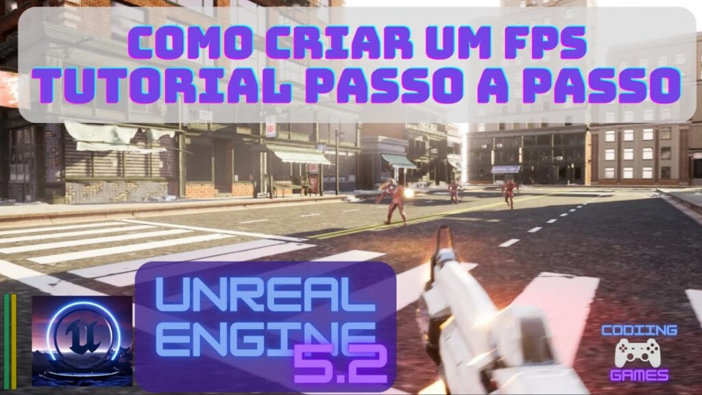 Como criar um jogo de FPS na Unreal Engine 52 1024x576 - Como criar um jogo de FPS na Unreal Engine 5.2 - Tutorial Completo